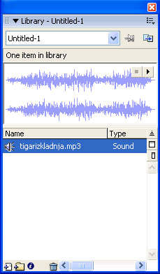 add mp3 audio file to flash