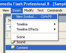 sound on off button in flash audio project