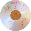 Blank CD with mystery music on it!